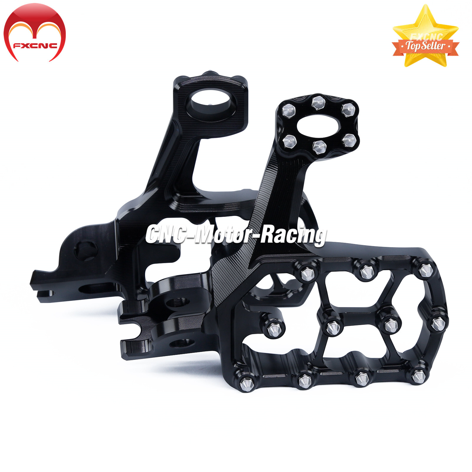 For Honda CRF450X CRF450R 2002-2022 CNC Extended Footpegs Footrest Pegs Pedals