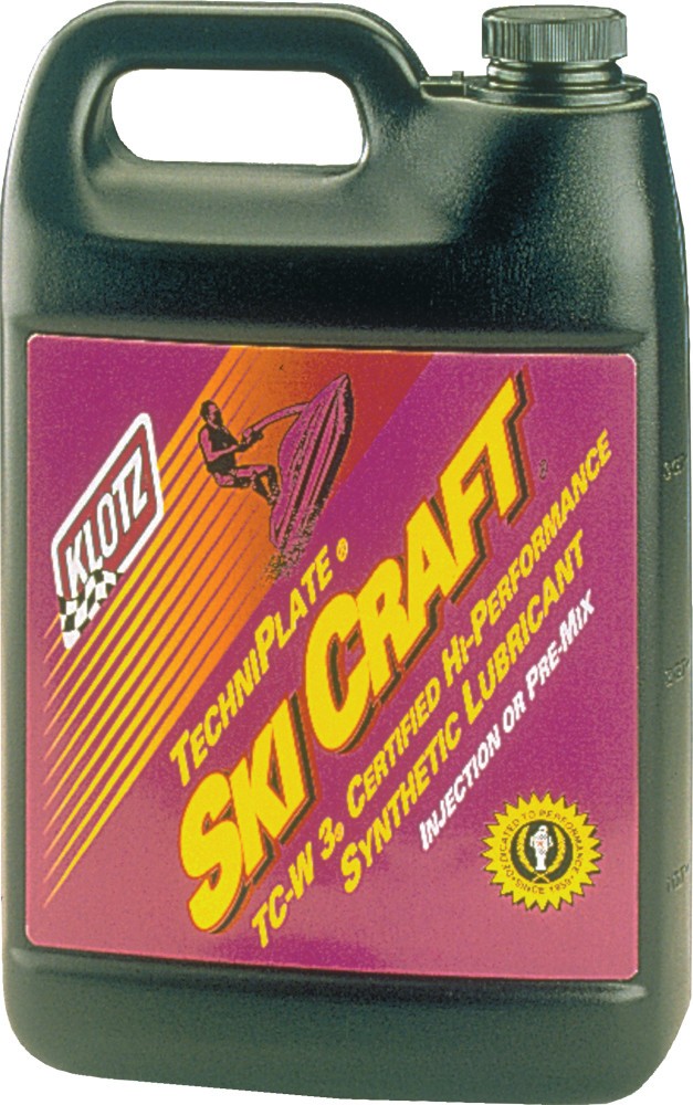 KLOTZ Ski Craft BIA 2 Stroke Full-Synthetic Oil, 1 Gallon / 3.8liter Jug #KL-307