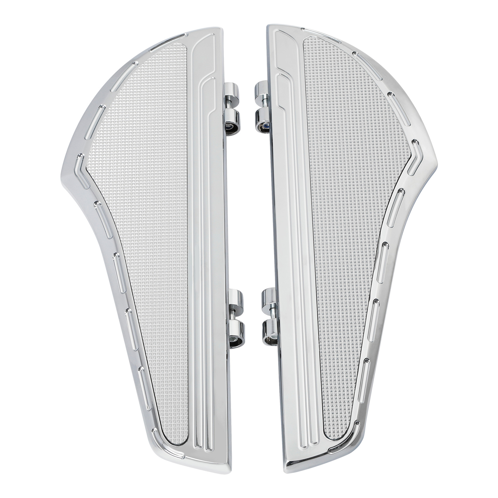 Rider Driver Floorboard Footboard Fit For Harley Touring 2000-24 Softail 00-17
