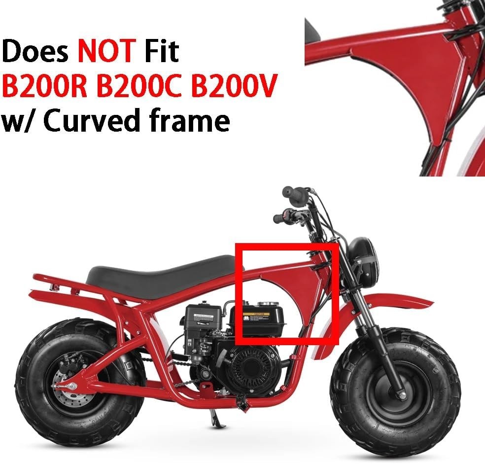 5L Stainless Steel Gas Tank for Coleman B200 B200RSV B200RS Mini Bike