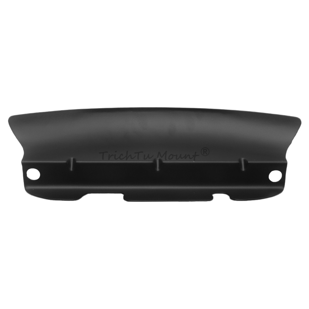 Black Lower Triple Tree Wind Deflector For Harley Road King Electra Glide 14-23