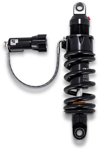 Prog 465 Monotube Rear Shock 12.6in Black Heavy Duty RAP HD Street Bob S 114 21