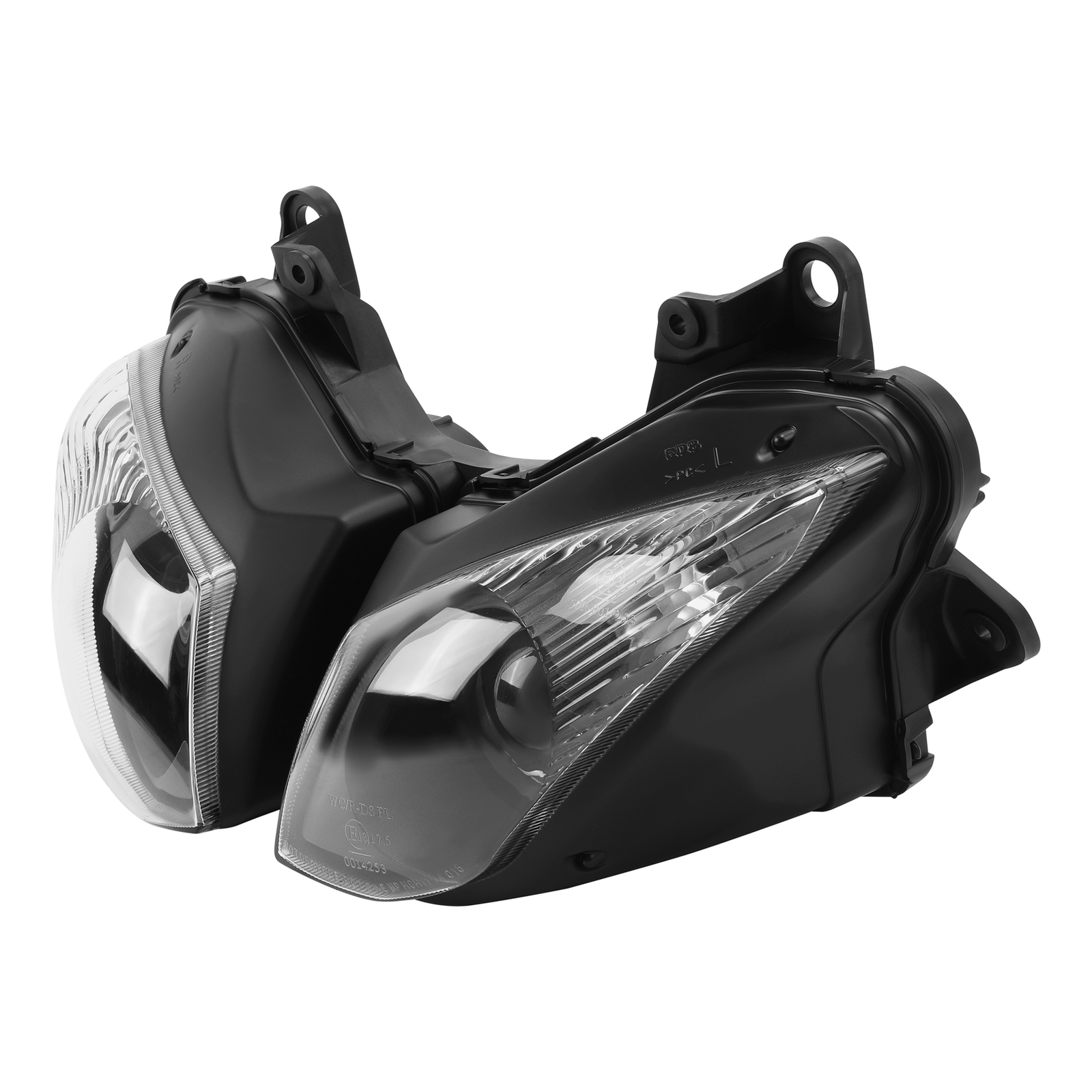 Headlight Assembly & Fairing Stay Bracket Fit For Kawasaki Ninja ZX10R 2008-2010