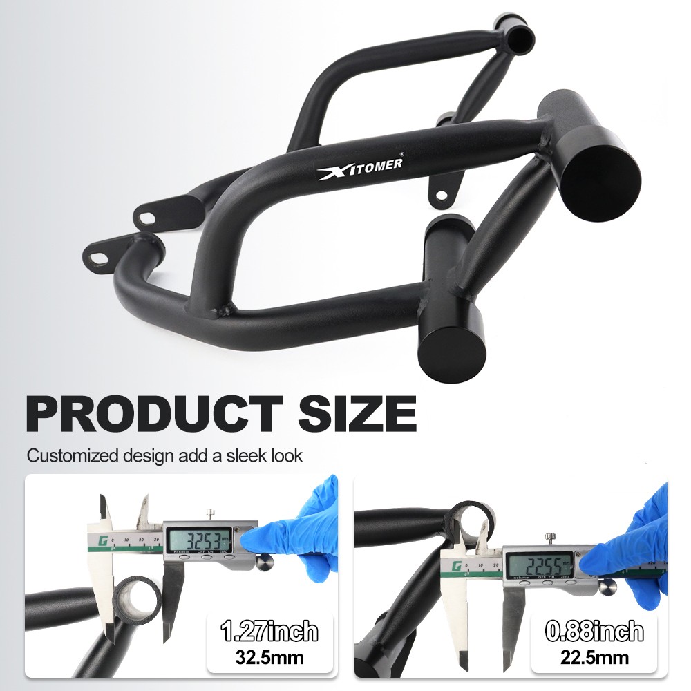 Fit For KAWASAKI Ninja ZX6R 2024-2025 Stunt Cage Engine Guard Crash Bar Subcage