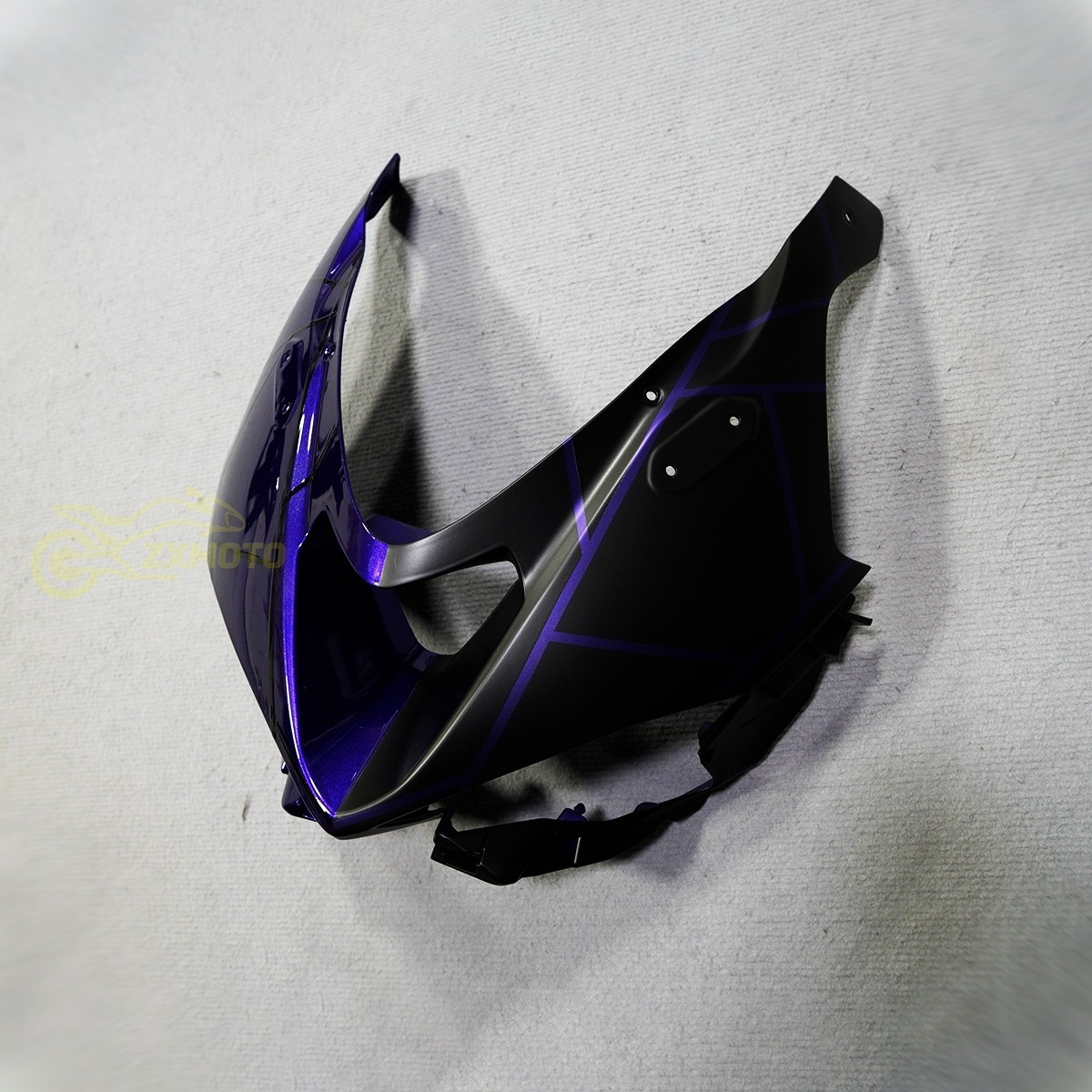 Glossy Purple Black Fairing Kit +Tank For Kawasaki Ninja ZX6R 2024 2025 636 ABS