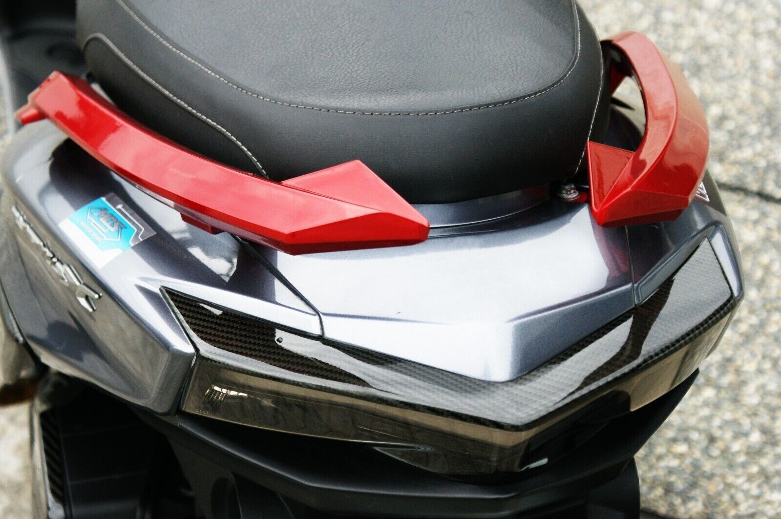MOS AK Rear Handle for Yamaha Cygnus-X 5th Generation 2018 – 2020