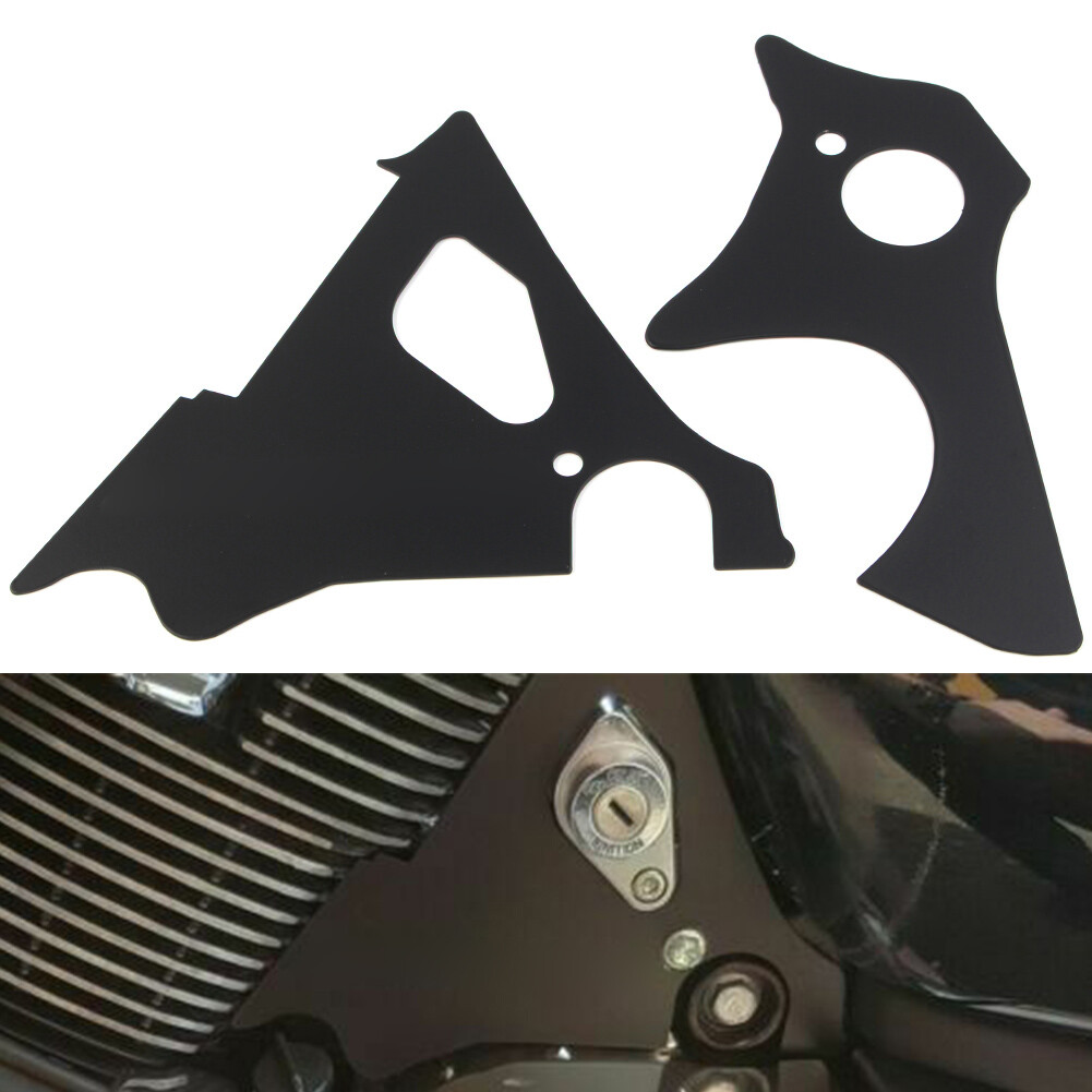 2x For Suzuki Boulevard M109R Engine Side Covers Frame Fillers Keyhole Aluminum