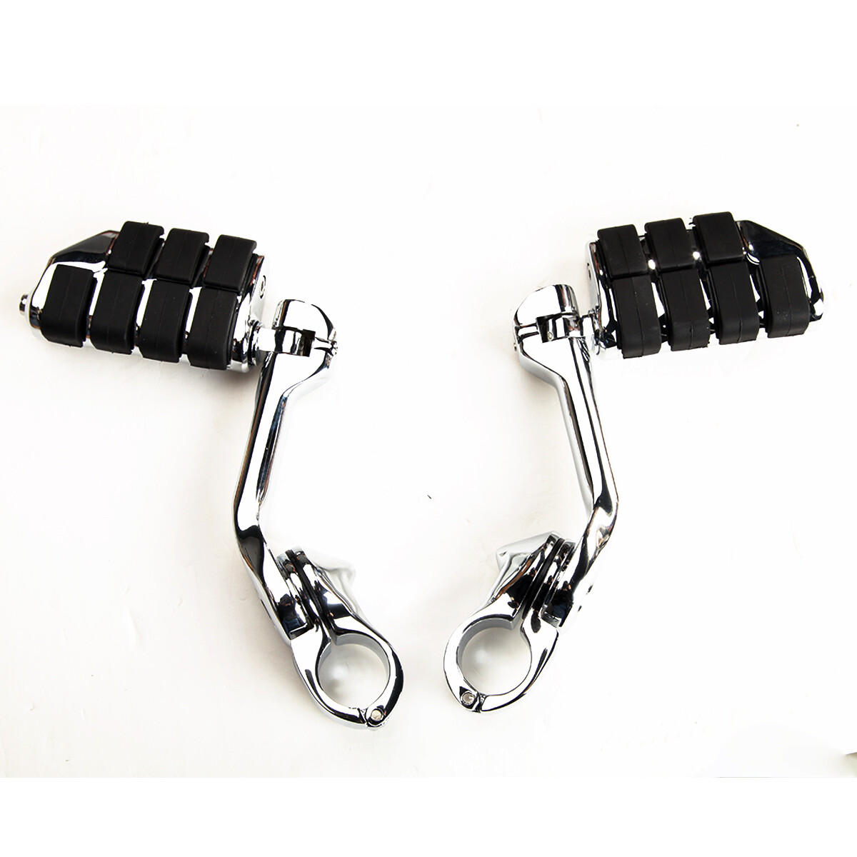 Chrome Aluminum 1-1/4″ Highway Engine Guard Foot Peg For Honda Goldwing GL1800