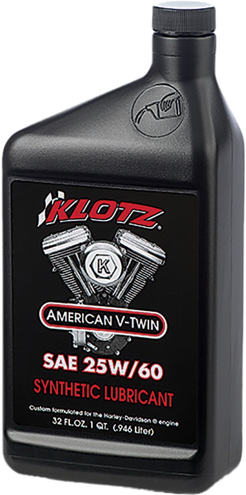 KLOTZ American V-Twin Techniplate Lubricant 25W60 – 1qt. #KH-2560
