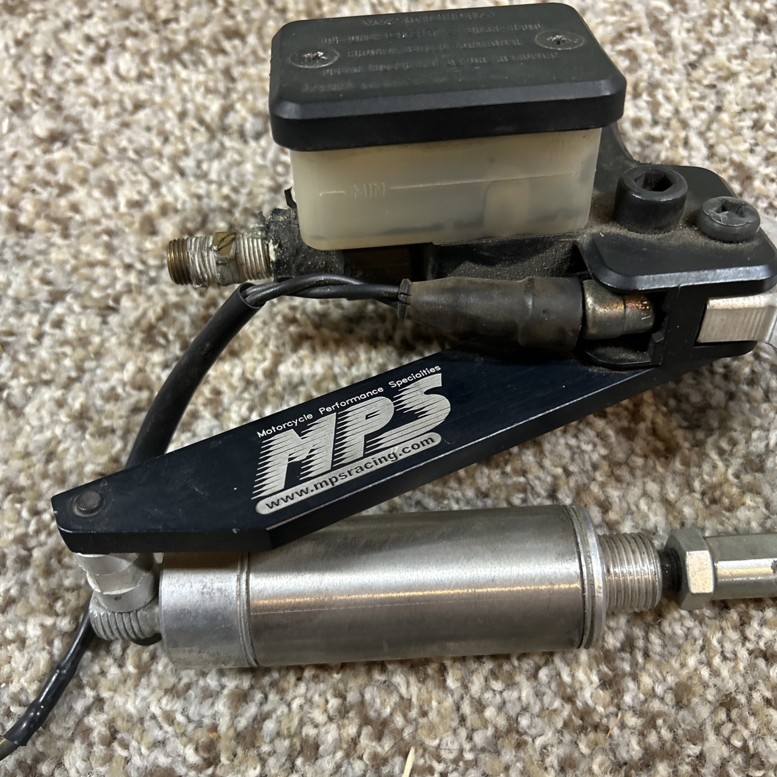 MPS Racing Air – Hydraulic Clutch Assembly Lever & Electric Air Valve