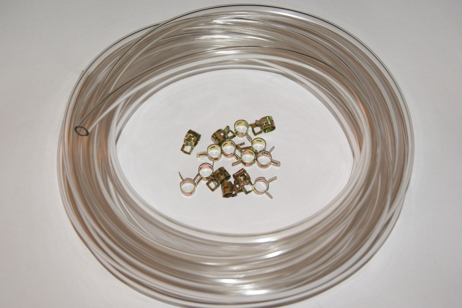 4′ ft Fuel Line 3/16″ (4.8mm) ID X 5/16″ OD CLEAR Gas Hose Tubing ATV DIRTBIKE