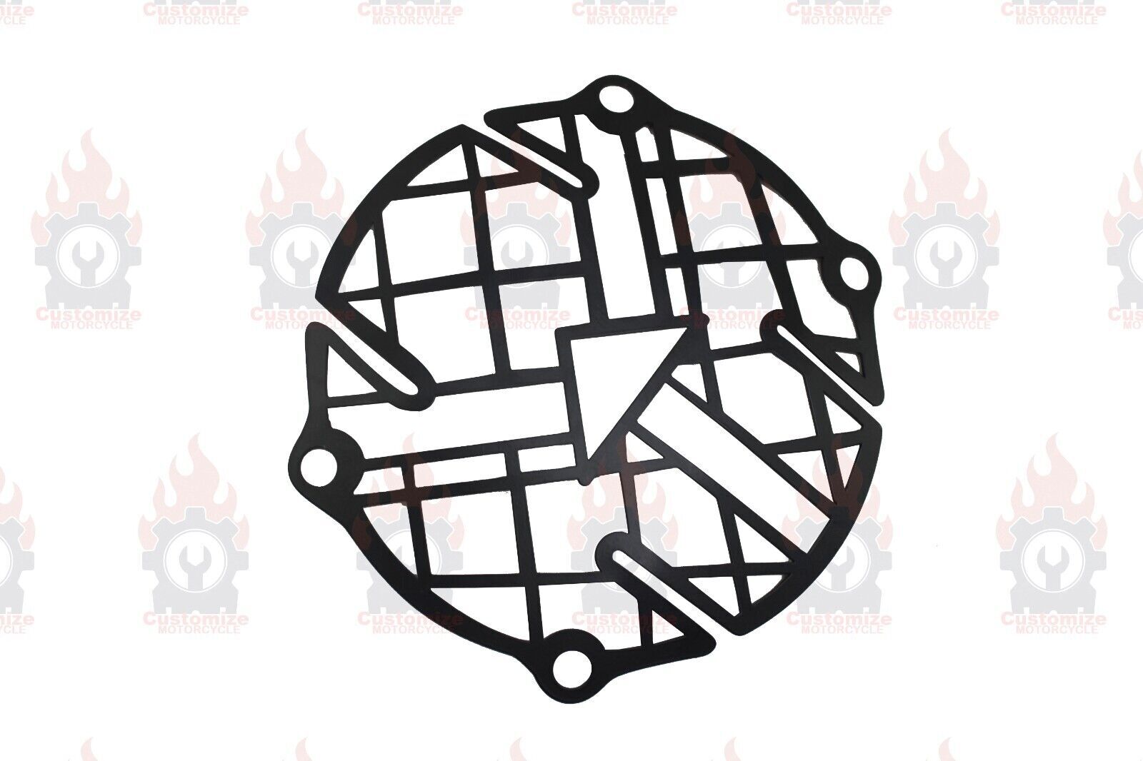 SS Rust Proof Arrow Headlight Grill Fit For Royal Enfield Super Meteor 650