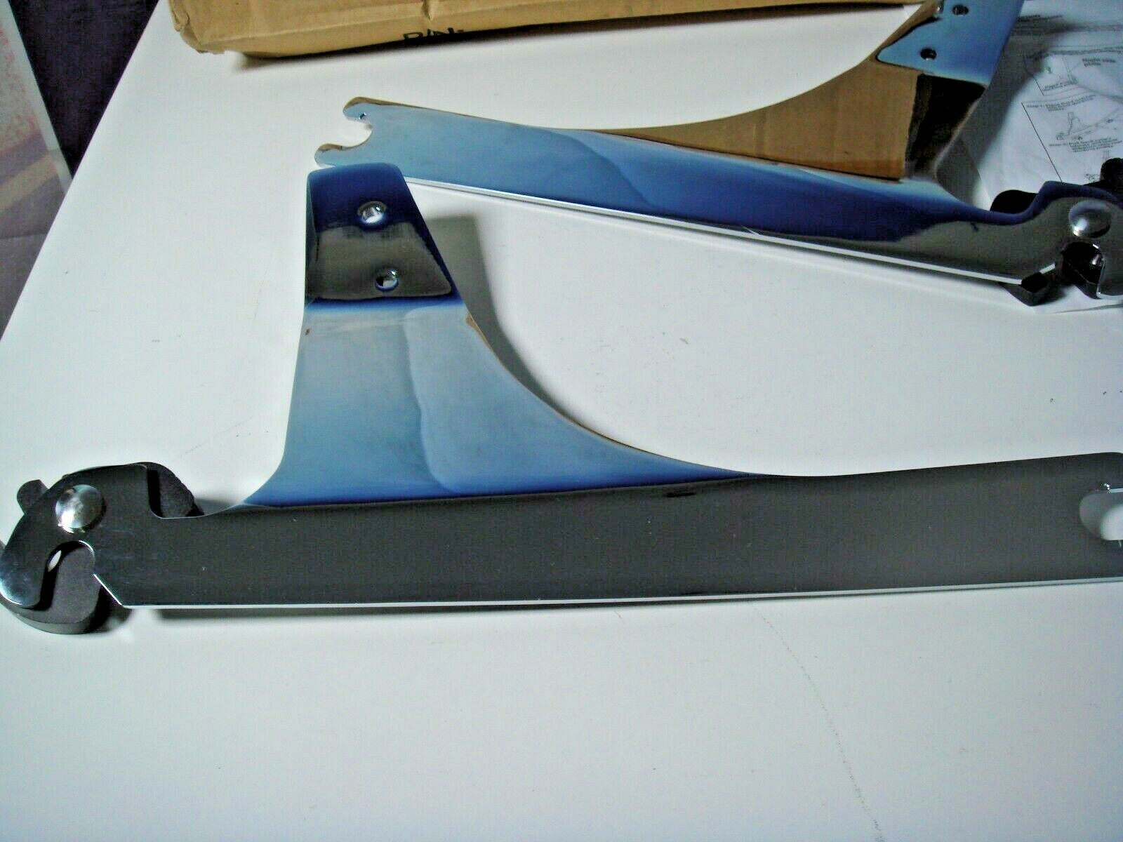 Harley Detachable Side Plates FXDWG Sissy Bar Dyna 1993-2005 V-Twin 50-0237 X8