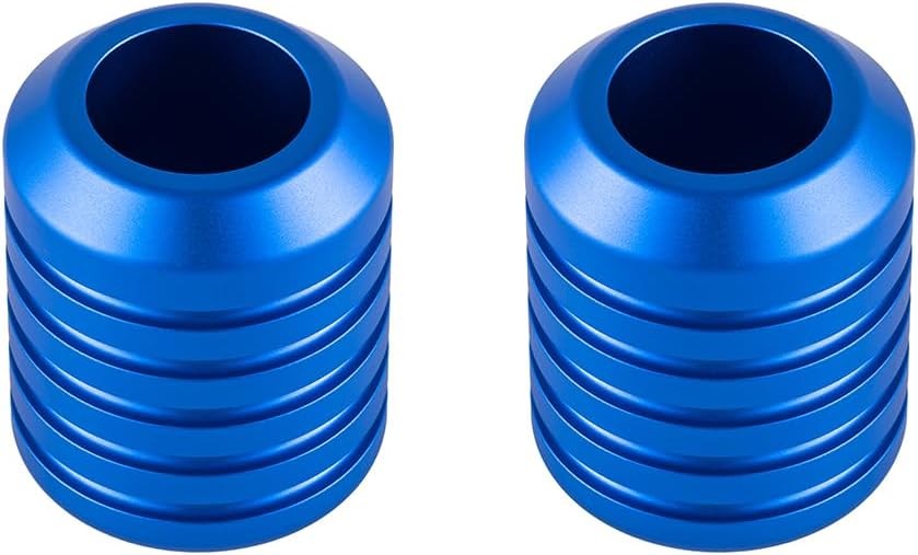 Advanblack ProTek Machined Blue CNC Alumium Inlay Crash Bar Slider
