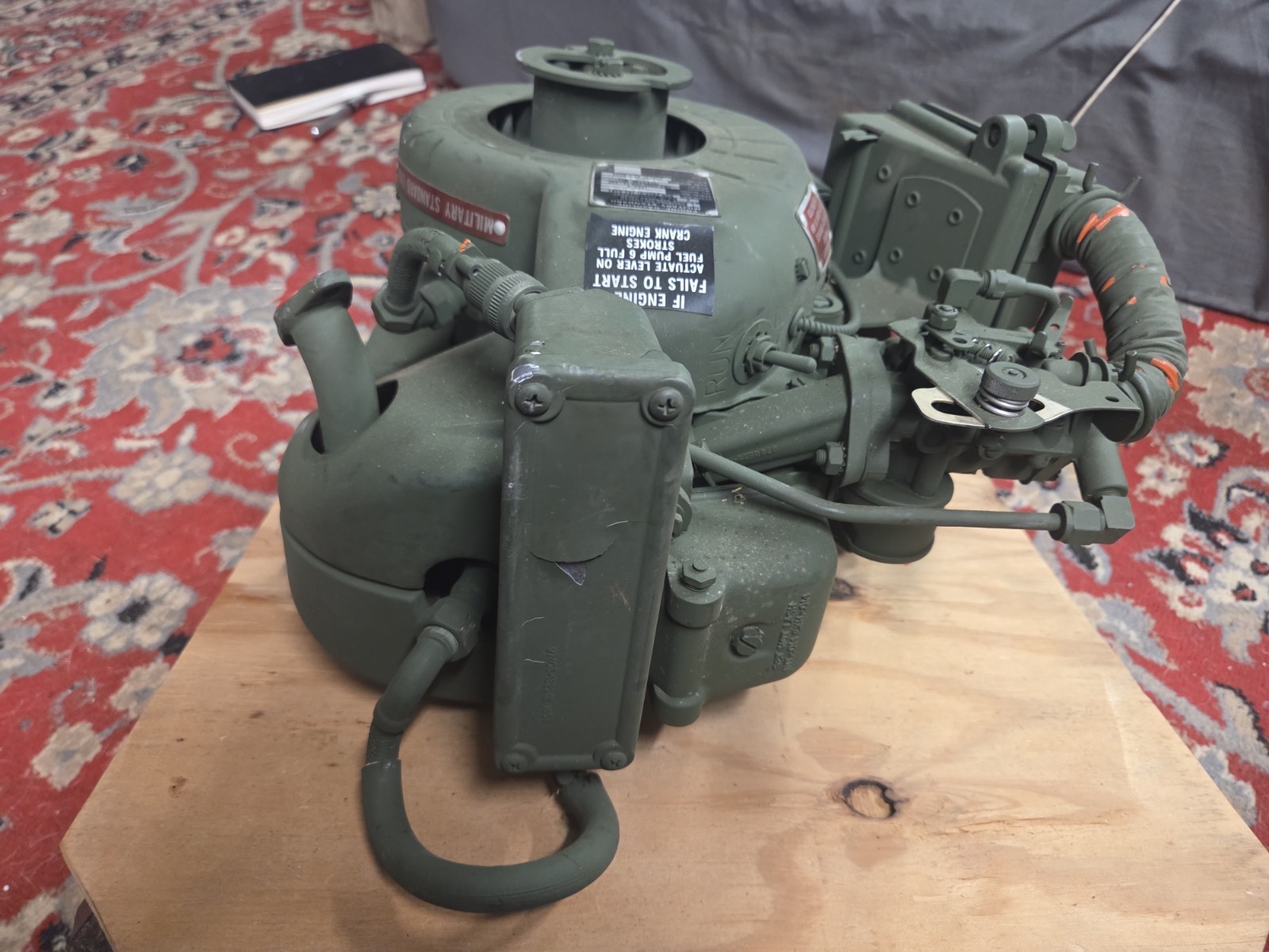 Engine Gasoline Military Standard 1 Cylinder Air Cooled 4 Cycle Engine