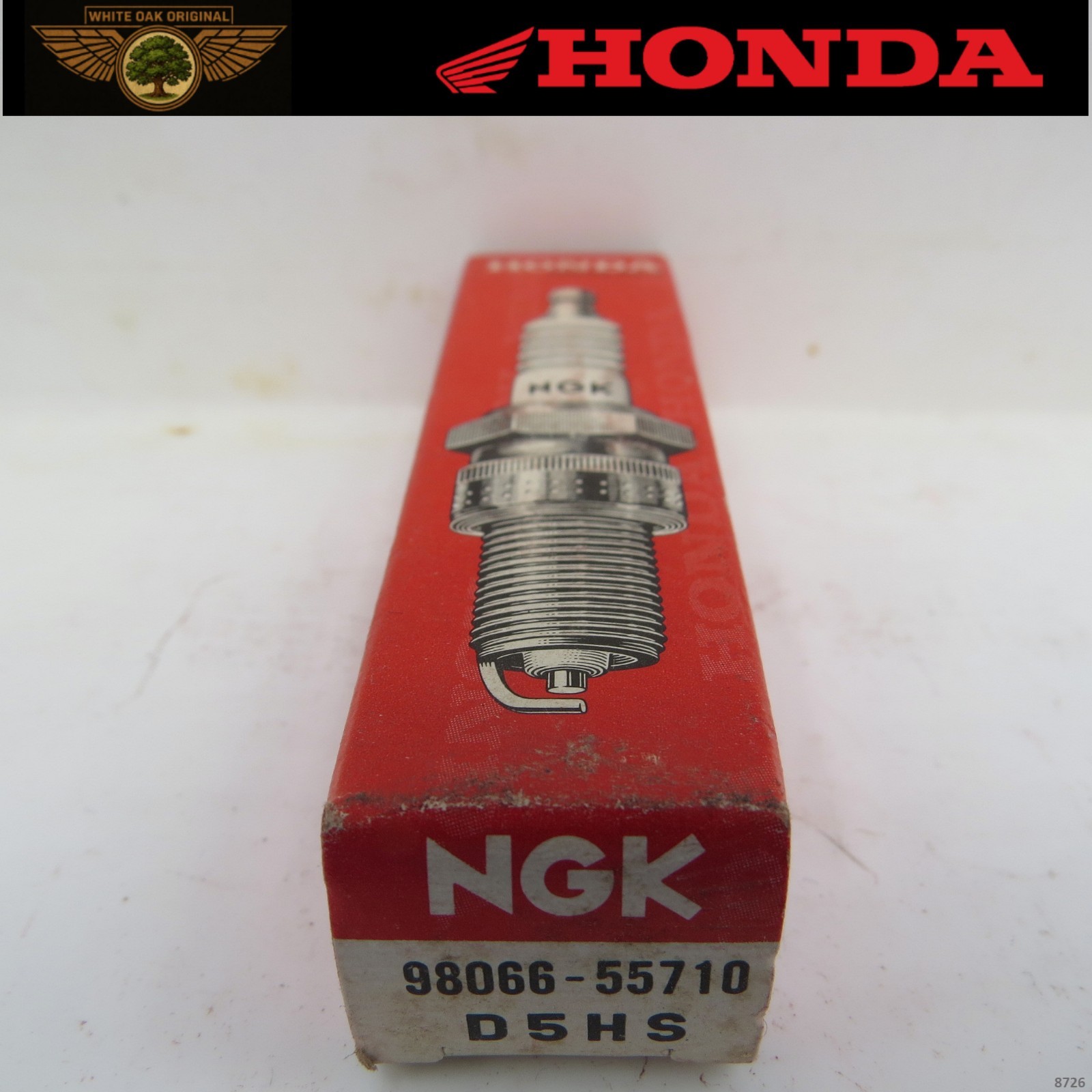 2 OEM HONDA 98066-55710 NGK 4623 D5HS Spark Plug X16FSR-U X16FS-U 98066-55740