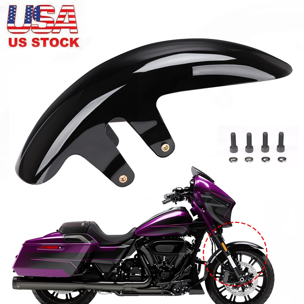 Front Fender Mudguard For Harley Touring Street Glide FLHX Road Glide FLTR 24-25