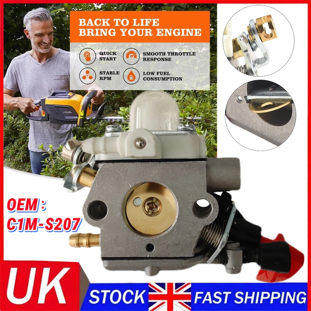 OEM C1M-S207 Carburetor For Stihl FS40 FS50 FS56 FS70 KM56 String Trimmer Carb