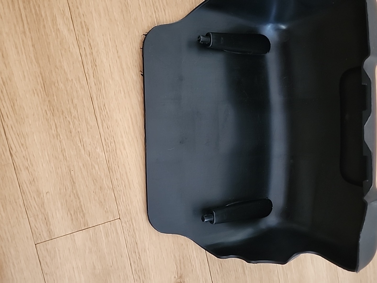 H -D 26800077 Matte Black Water Pump Cover Used will Show Scratches As Is