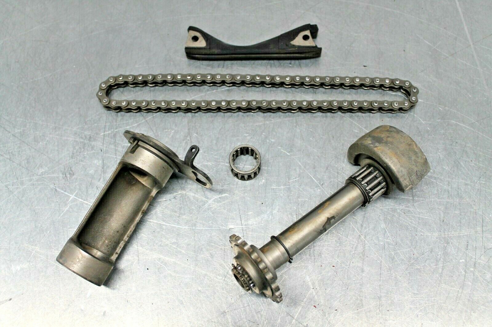 NICE OEM 1982 Honda XR-500 XR500 Counter Balance, Chain & Guide LOT USED