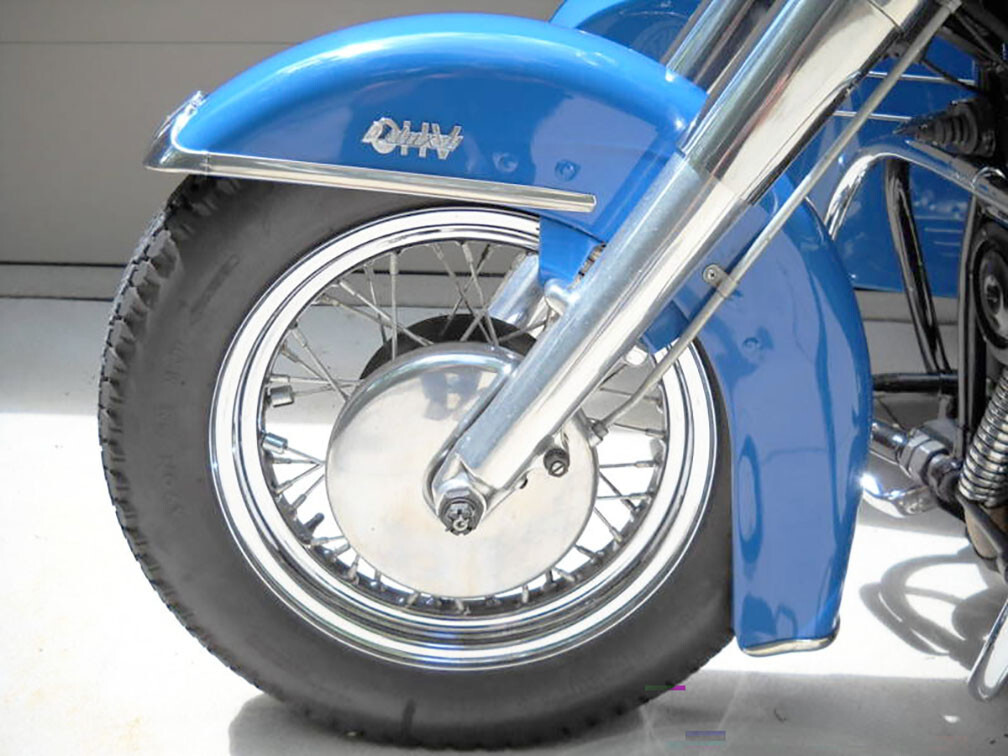 Harley Hydra-Glide FRONT FORK Assmbly for 1949 – 1959 Panhead