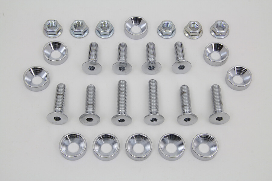 Colony 2043-26 Rear Fender Strut Bolt Kit – Chrome Allen Type