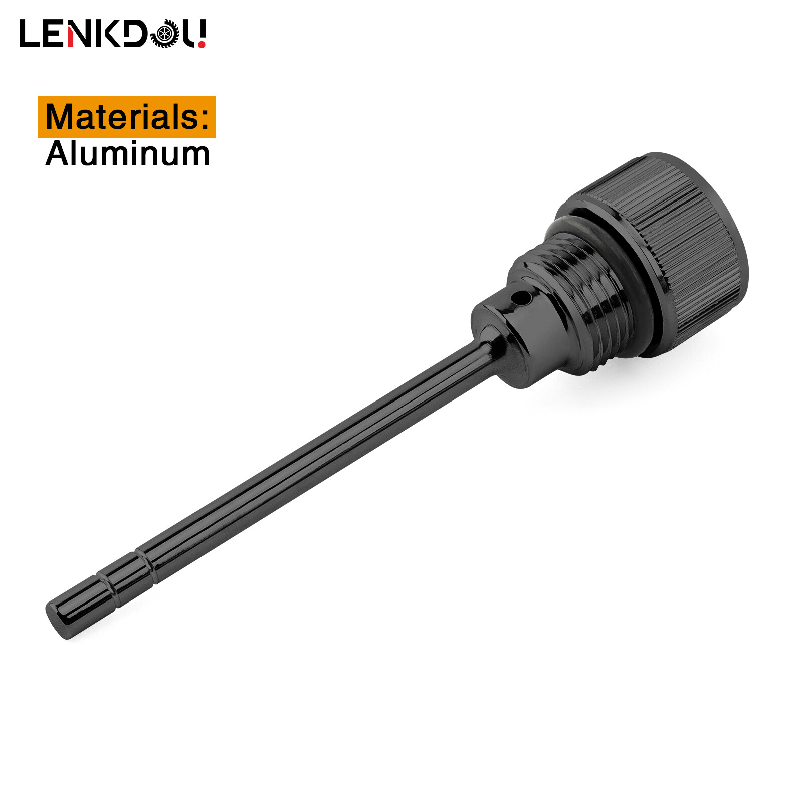 Black Dipstick Transmission Oil Fill Plug US For Harley Softail 06-23 Dyna 06-23