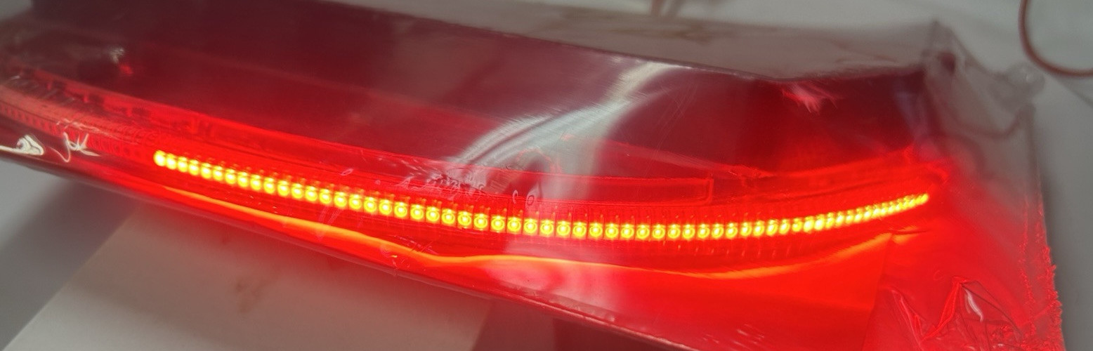 Custom Dynamics 240 mm Rear Wrap Around Red LED Turn Signals Harley Vrod v-rod