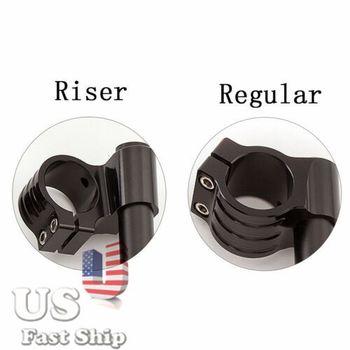 35/37/41/43/50MM Normal Raise Replacement Clip ons Clip on Handlebar USA Stock