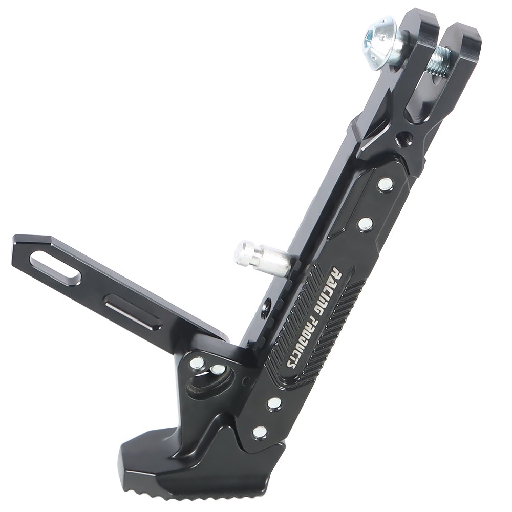Motorcycle CNC Aluminum Alloy Kickstand Foot Side Support Kick Stand Adjustable
