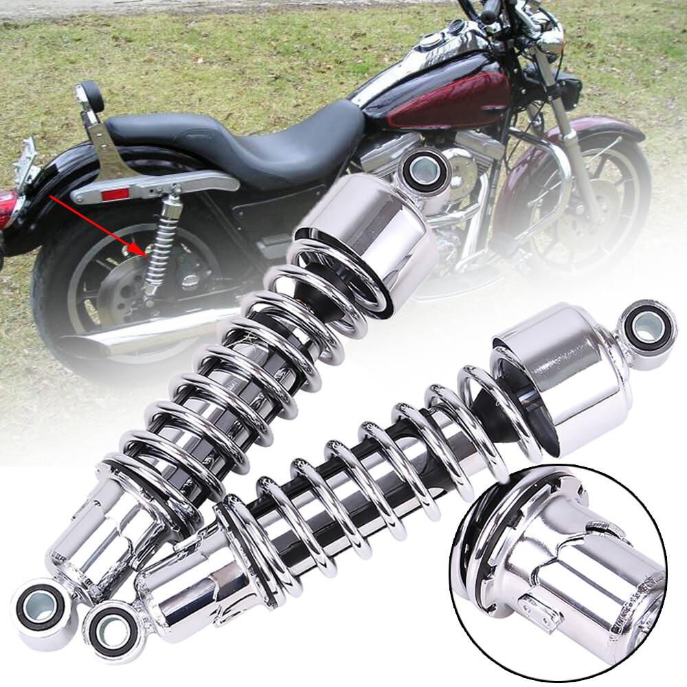 11.75″ Lowering Rear Shock Absorber For Harley Dyna / Glide / Sportster 883 FXR