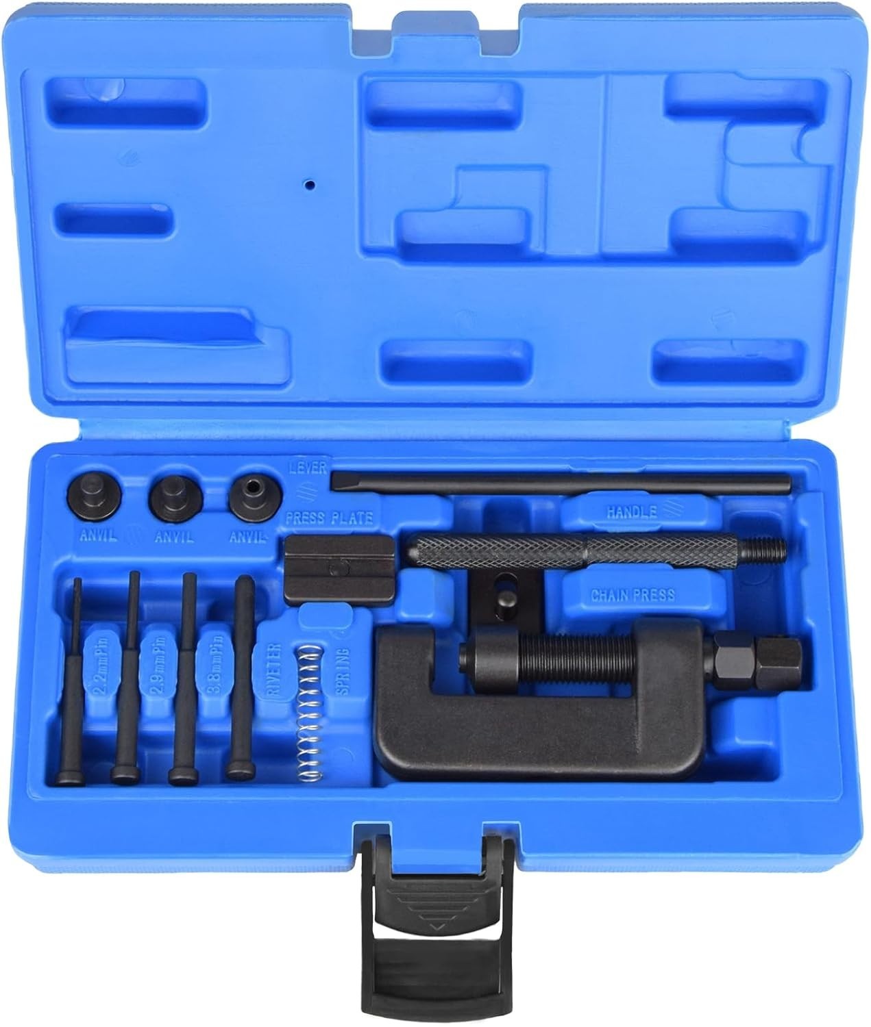 Motorcycle Chain Breaker Kit Chain Cutter Rivet Tool 520/525/530/630 Pitch ATV