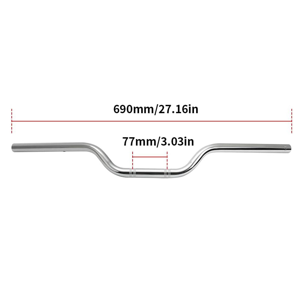 Motorcycle Handlebar 7/8″ Handle Bars For Suzuki Bandit GSF 600 1200 1250 B-King