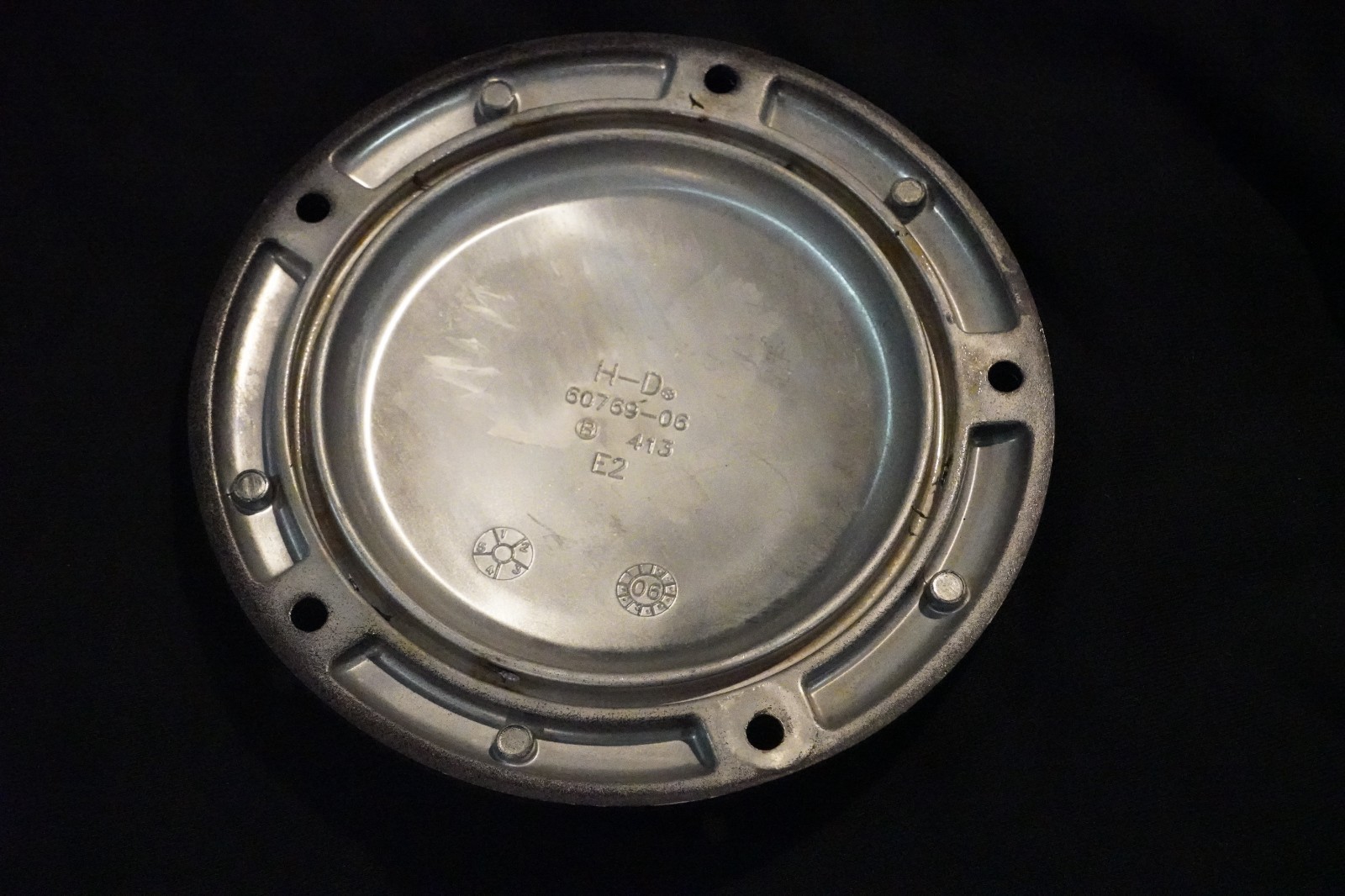 Grateful Dead Skull OEM Primary Derby Clutch Cover 07-17 Harley Dyna Softail FXD