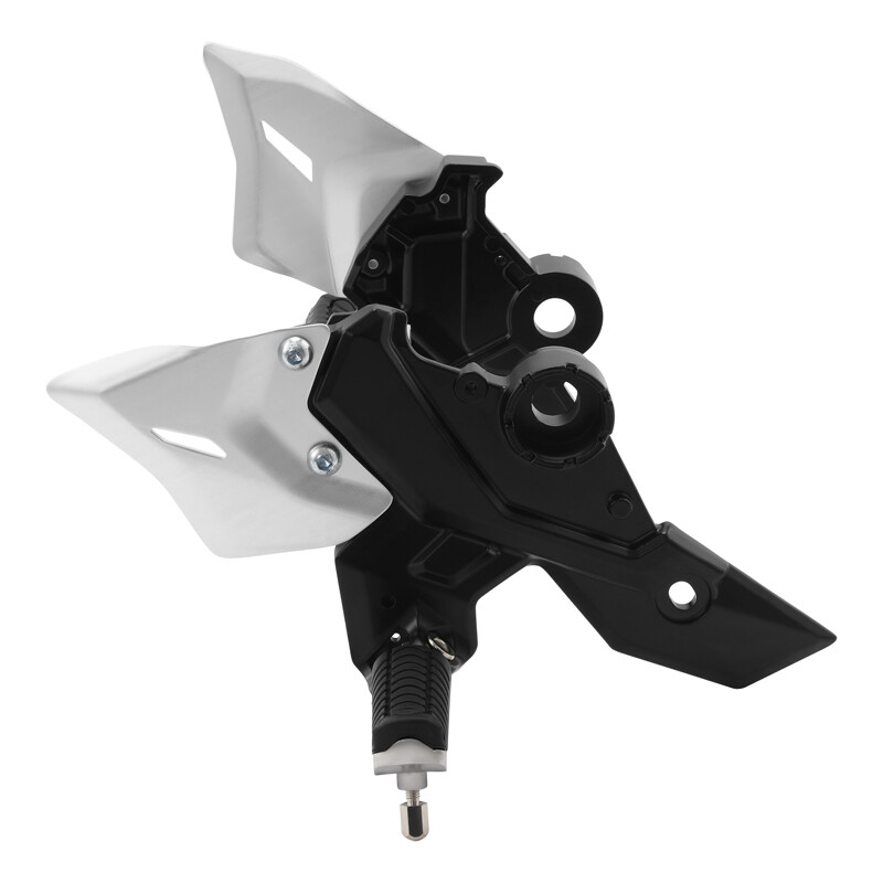 Driver Footrests Footpegs Bracket Fit For Kawasaki Ninja 650 Z650 Z650RS 2017-24