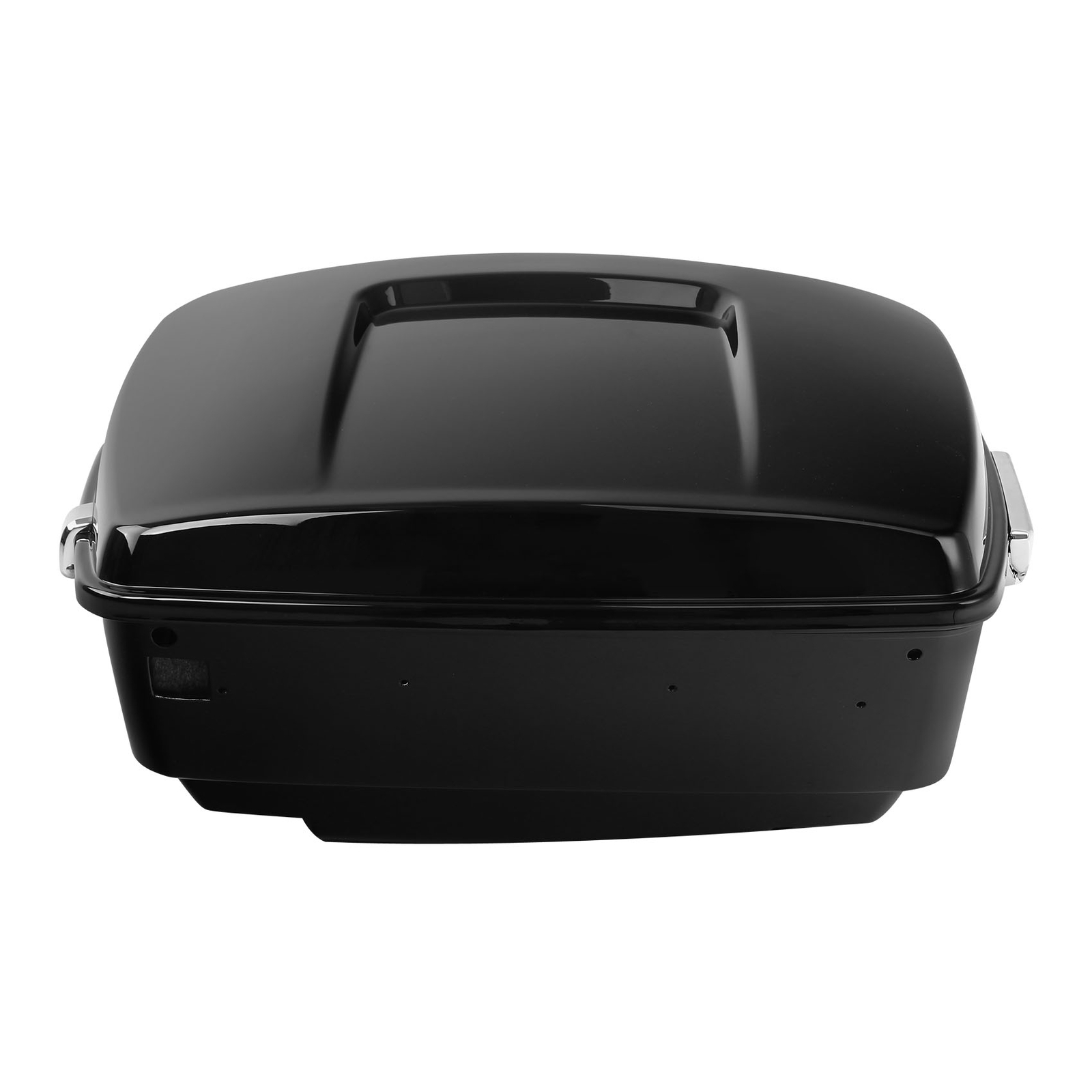Vivid Black 13.7″ King Pack Trunk Fit For Harley Tour Pak Davidson Touring 14-24