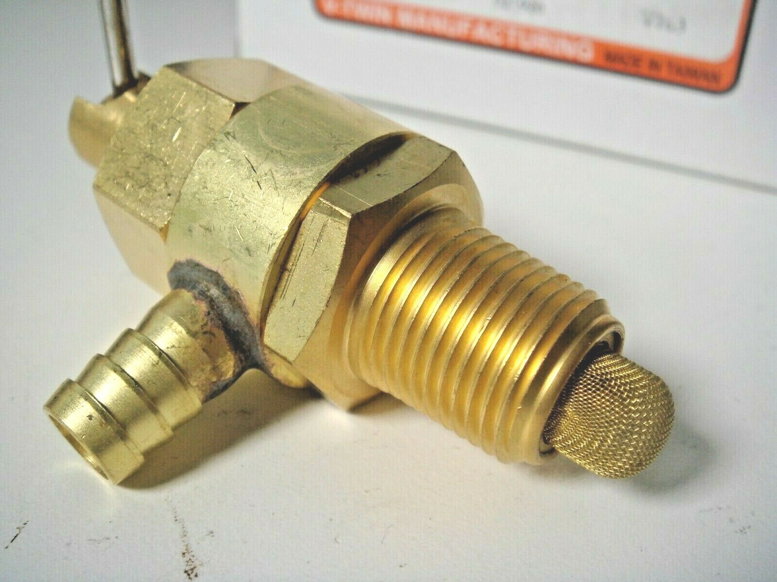 Harley Petcock XL Vintage Ron Trock Brass 3/8″ NPT Fits 55-74 V-Twin 35-1955 A5