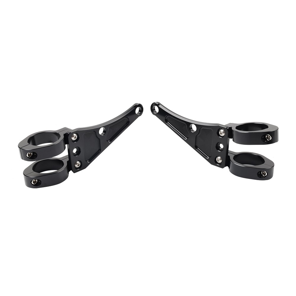 37MM Motorcycle Headlight Bracket Mount Clamp Fork Tube Holder For Harley