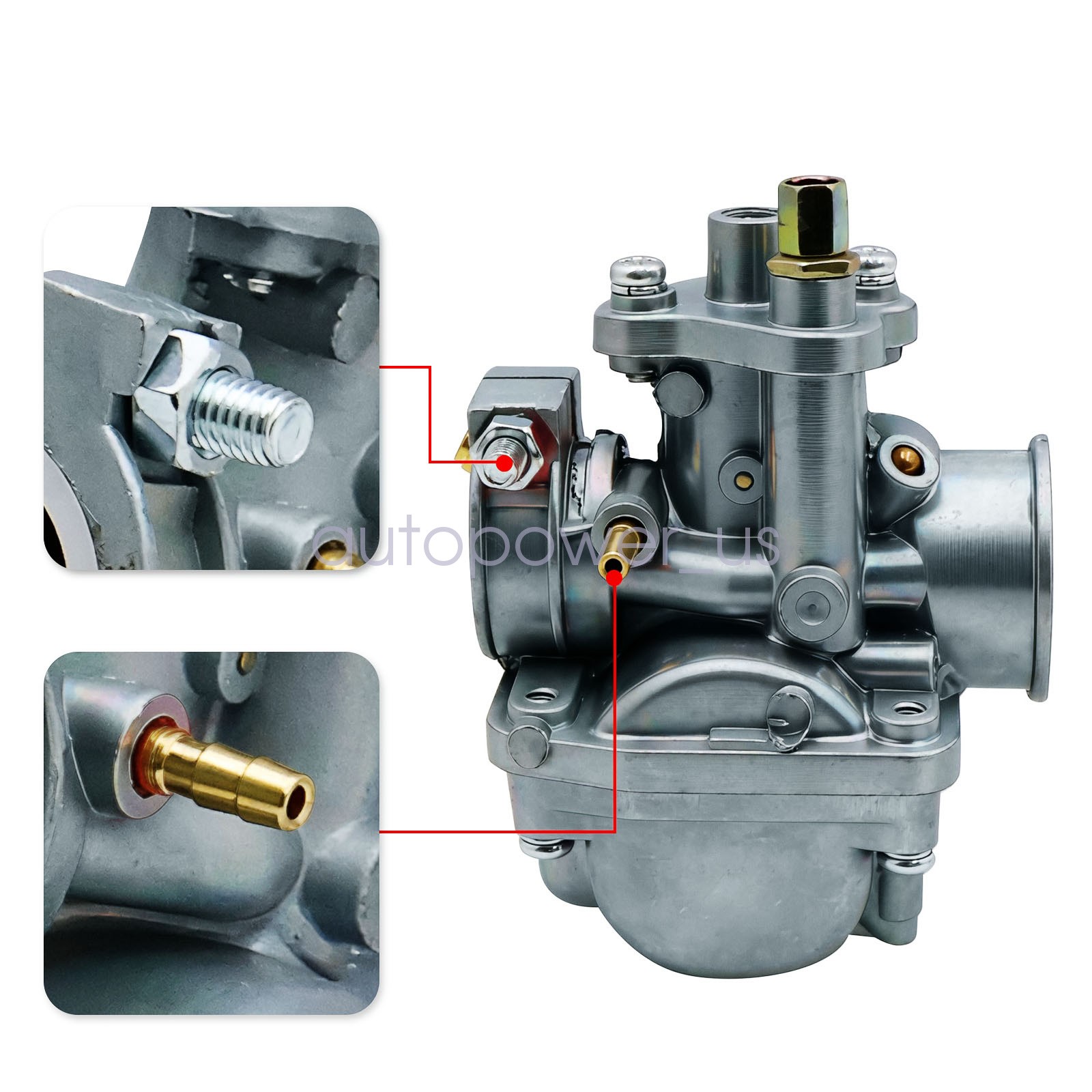 Brand New Fit For Yamaha Chappy LB50 LB80 Carburetor Assembly – Replacement