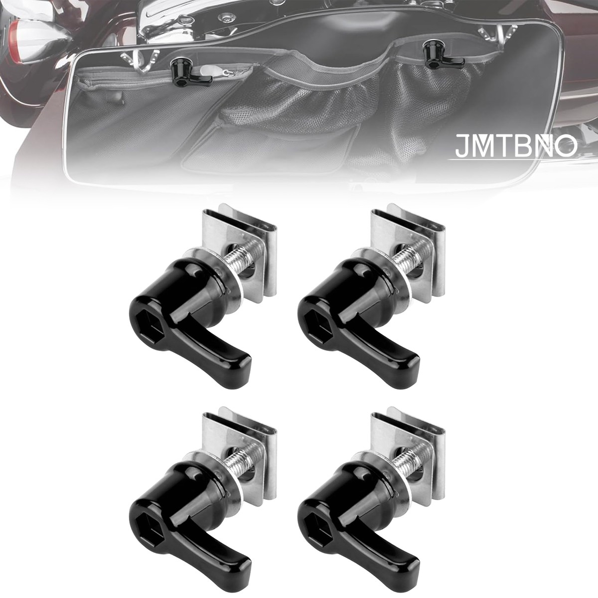 Saddlebag Lock Hardware Bolt Kit For Harley Touring Road Glide Road King 1993-UP