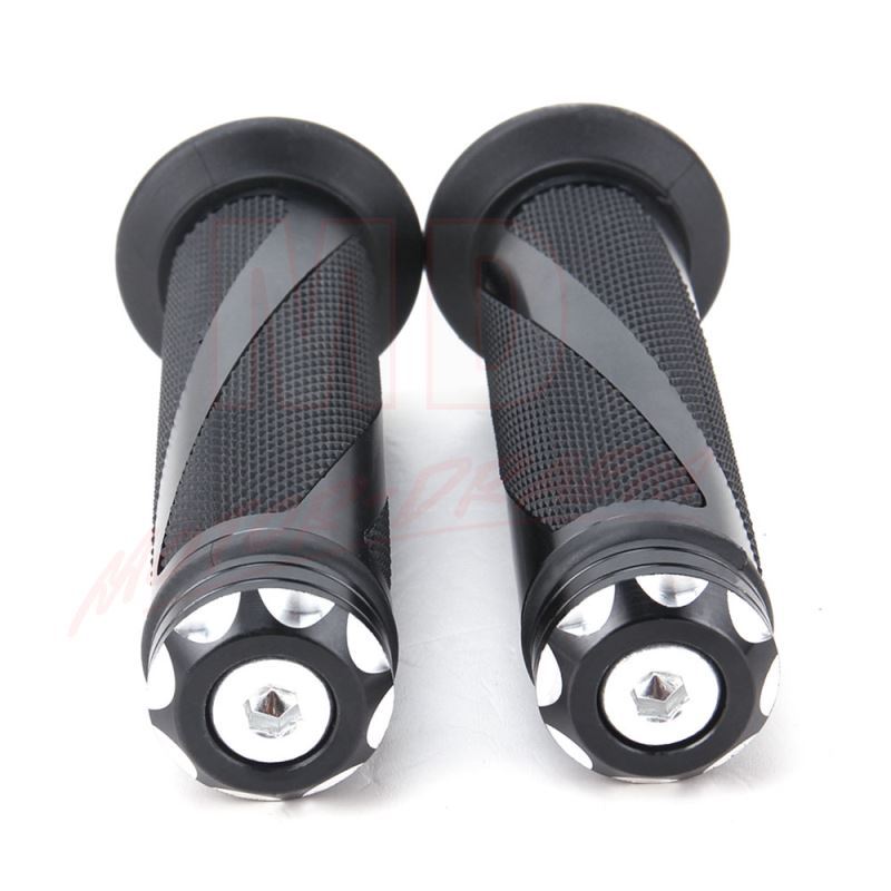 Motorcycle 7/8″ Hand Grips Handle Bar Gel For Honda Suzuki Yamaha Kawasaki Honda