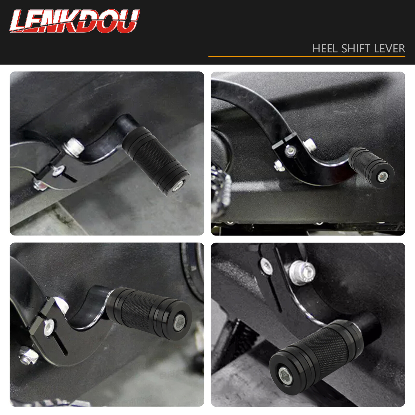 Mid-Control Shift Lever Shifter Peg For Harley Softail Street Bob Low Rider 18+