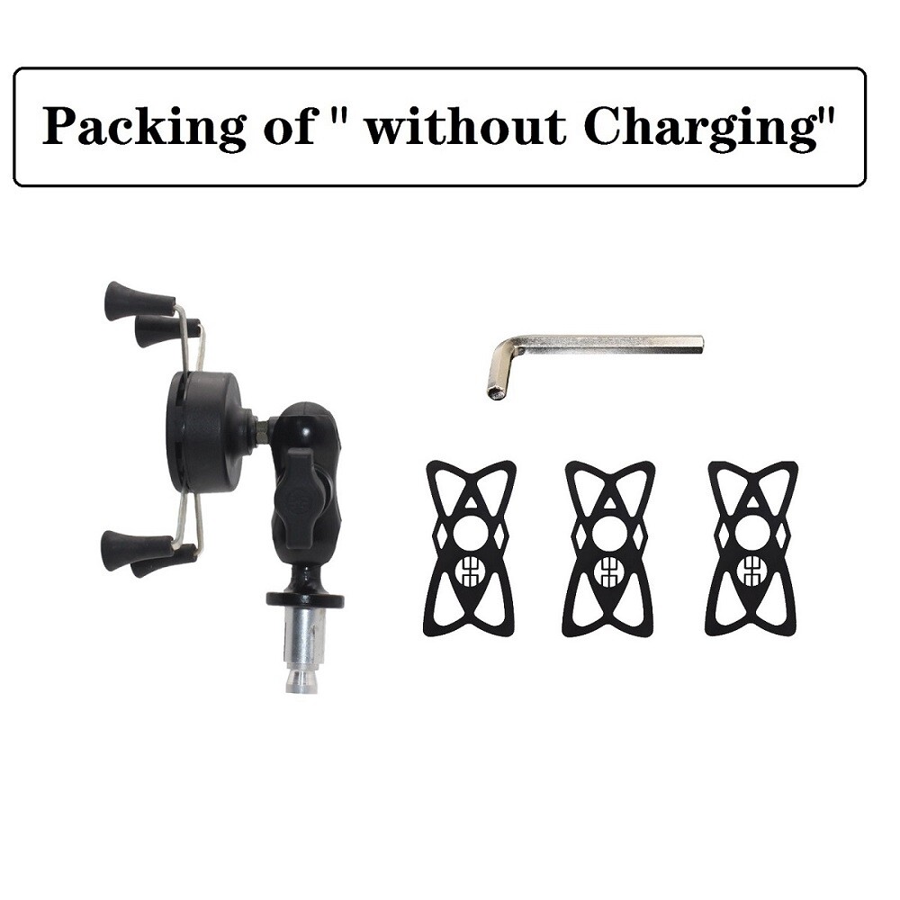 Motorcycle Phone Holder Mount Charger Navigation Bracket for Suzuki GSXR 750