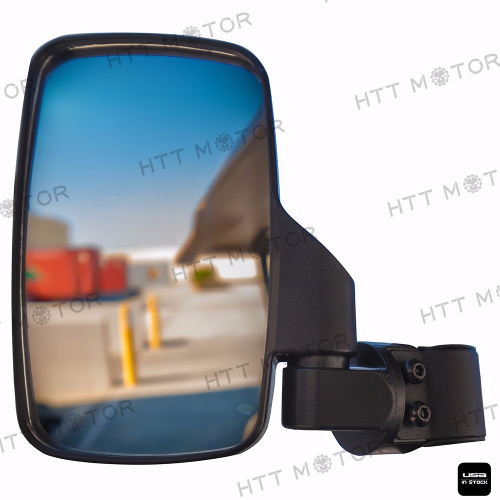 Mirror Set UTV Side View High Impact Break Away Convex 1 5/8″ – 2″ Roll Cage