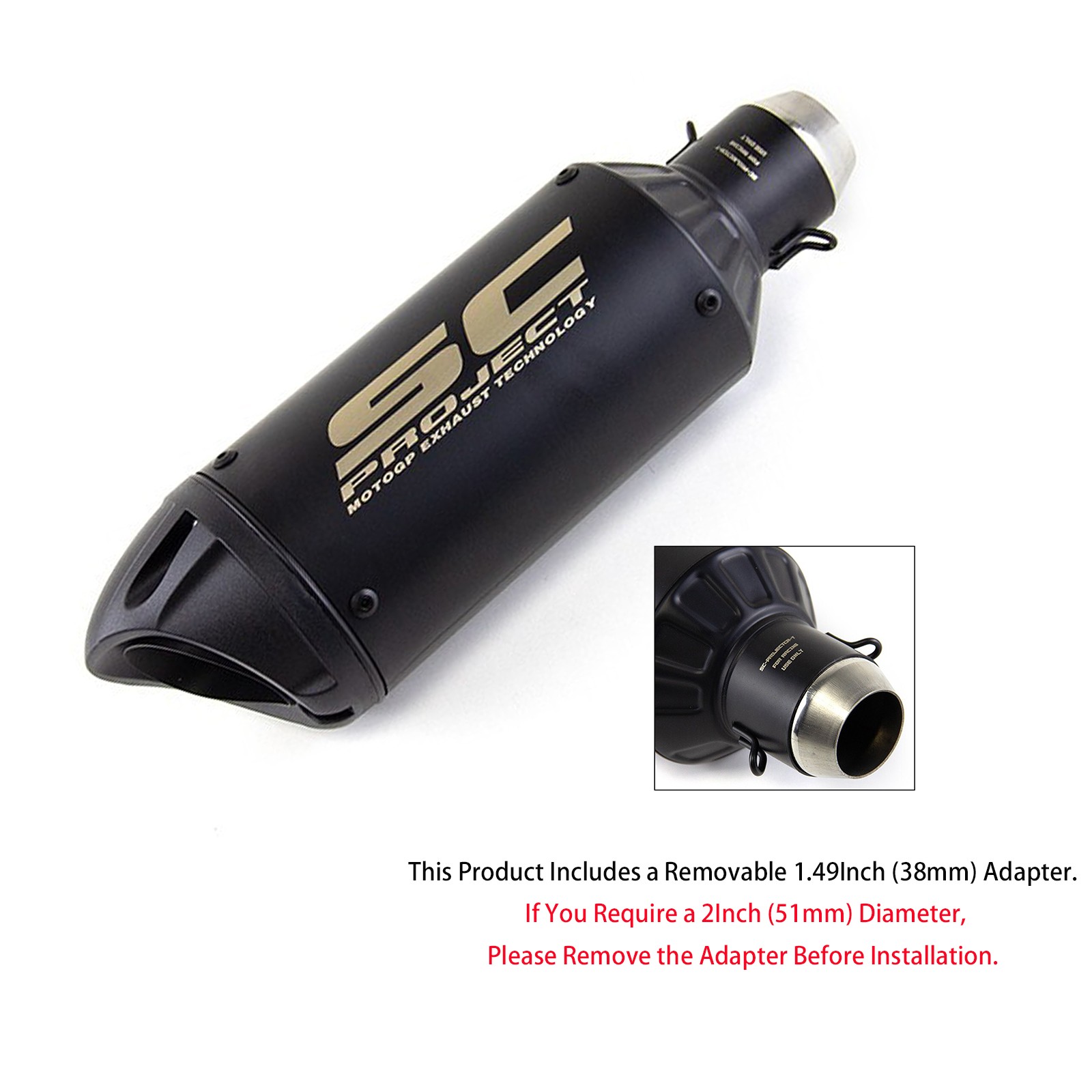 For CF-Moto 450SS 450SR 450NK 2022-2025 Exhaust System Slip On Mid Pipe Muffler