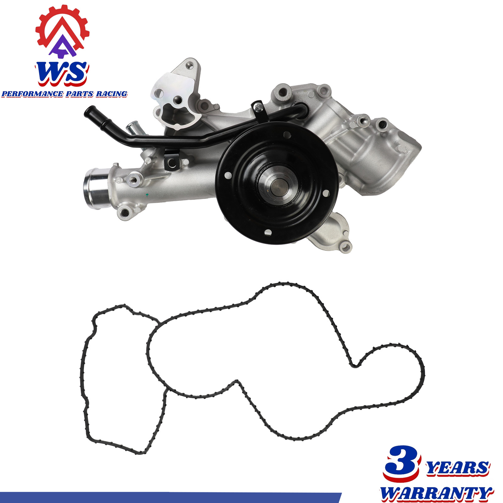 Water Pump For 2003-2008 Dodge Hemi Engine RAM Pickup 1500 V8-5.7L w/Gasket