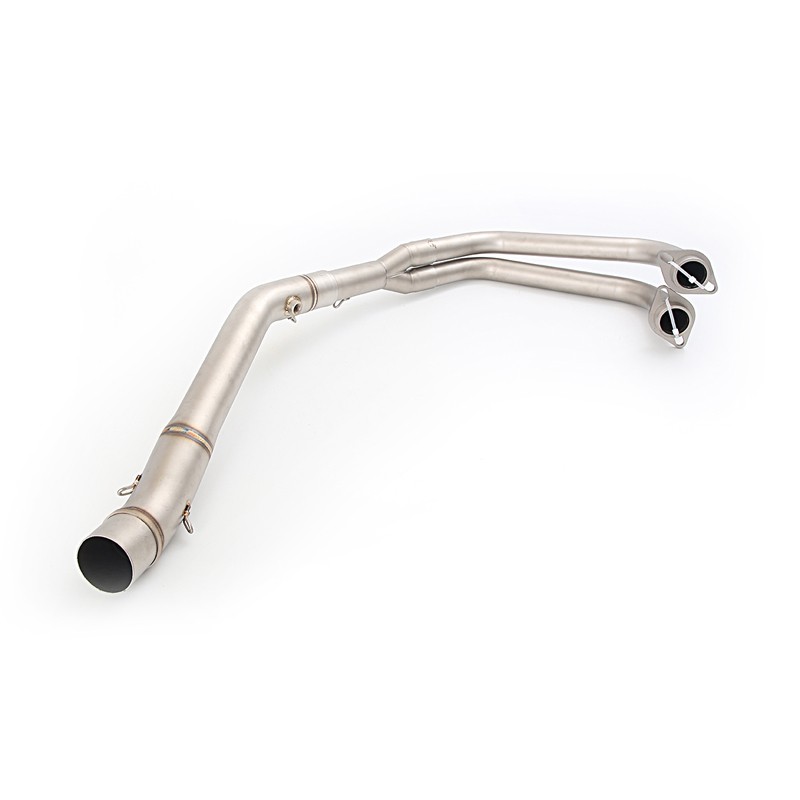 For Yamaha YZF R3 2015-2026 MT-03 Complete System Exhaust Front Pipe Muffler Tip