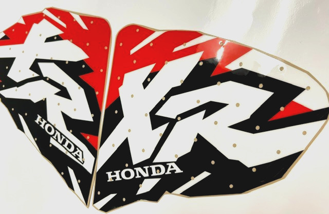 XR 600 400 XR200 XR250 XR400 XR600 graphics FUEL DECALS GAS TANK BLEM
