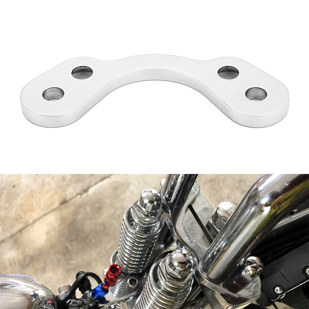 Springer Front End Riser Handlebar Adapter Converter 4.75″to 3.5″ Fit For Harley