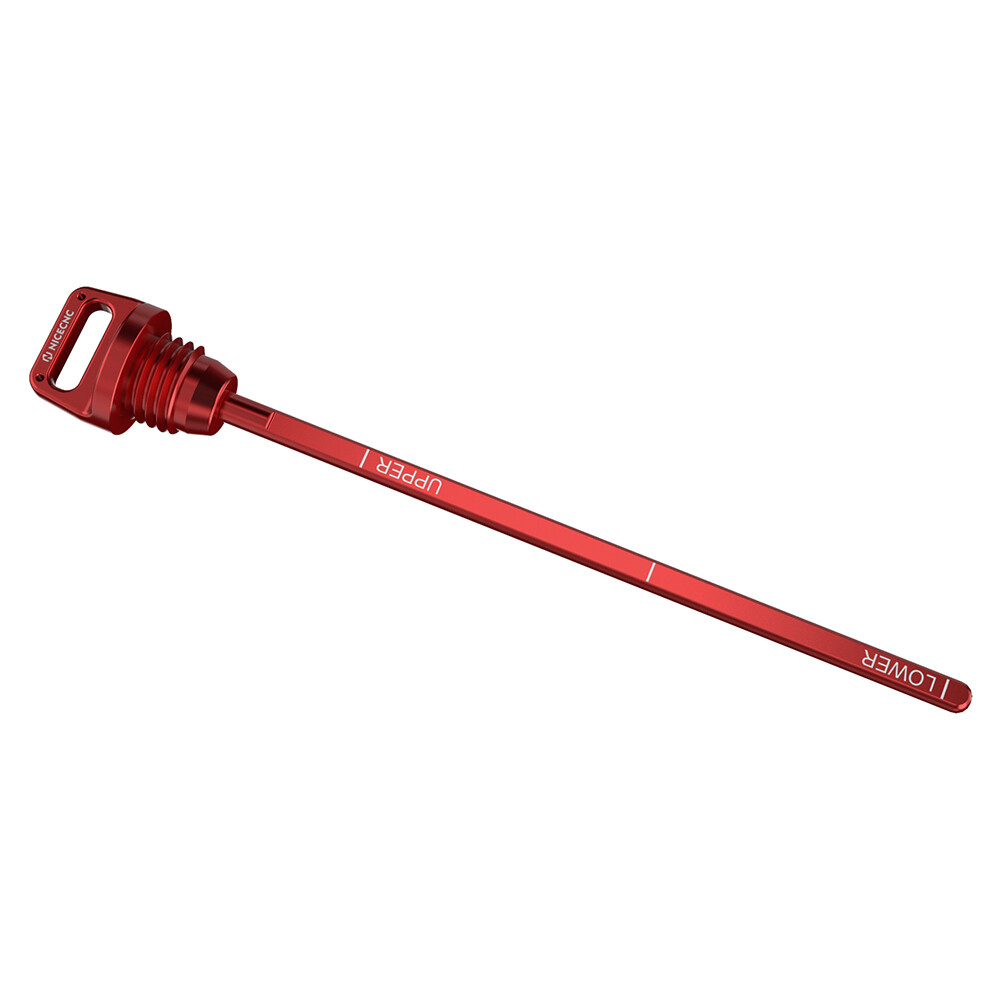 CNC Engine Oil Dipstick Dip Stick Plug For Honda XR 650R XR650R 2000-2007 Red